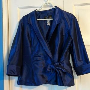 Alex Evening Top. Beautiful Blue. Large. FREE SHIPPING!